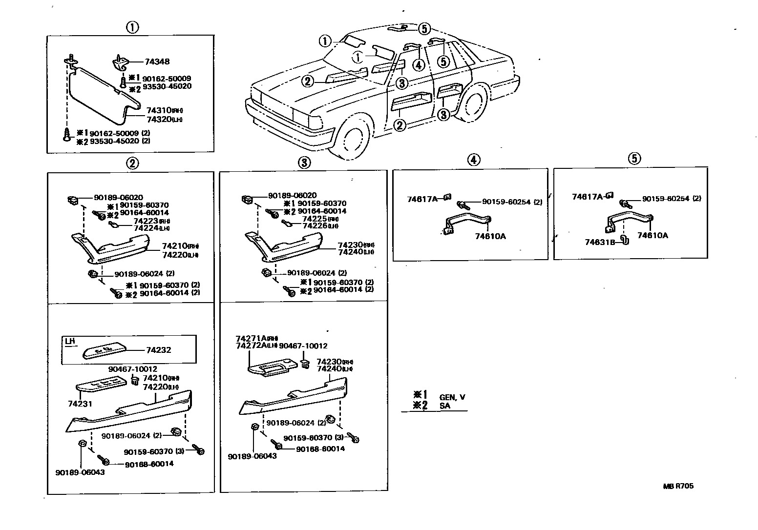 Parts diagram