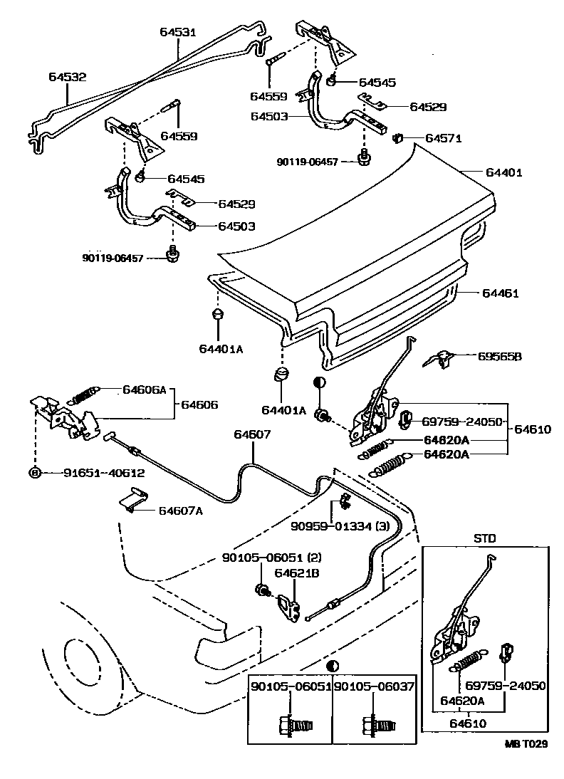 Parts diagram
