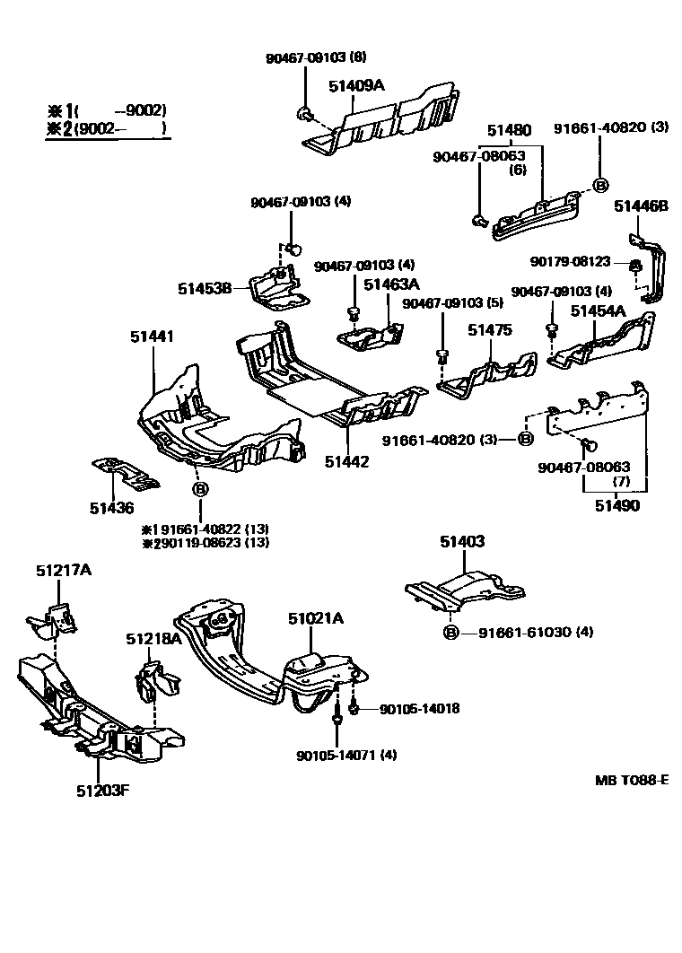Parts diagram