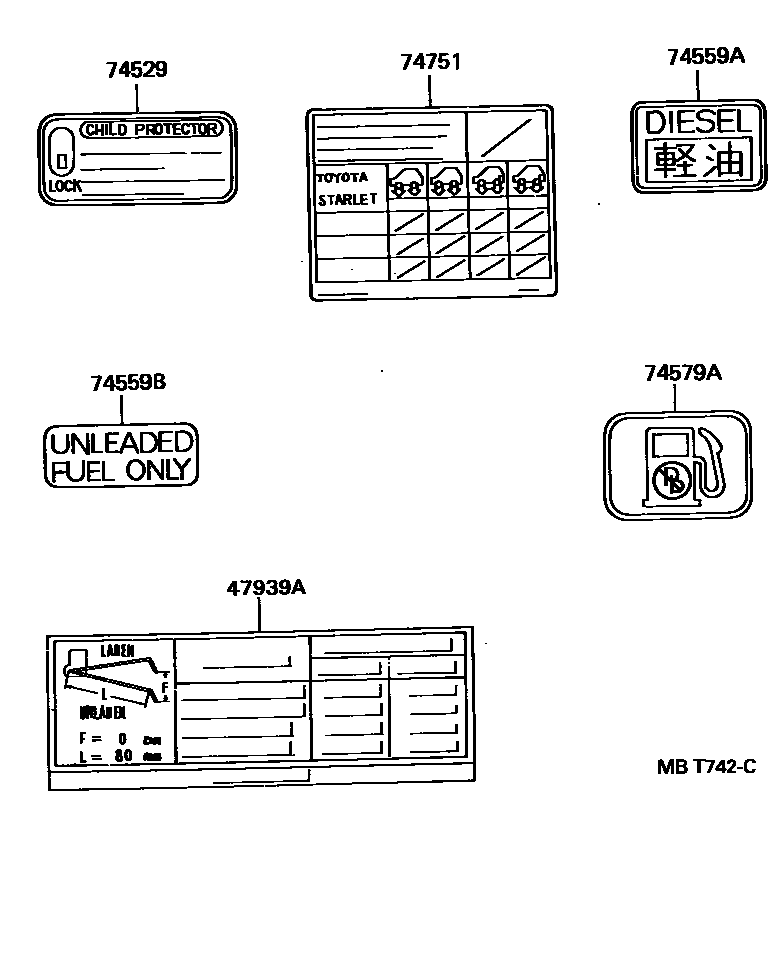 Parts diagram
