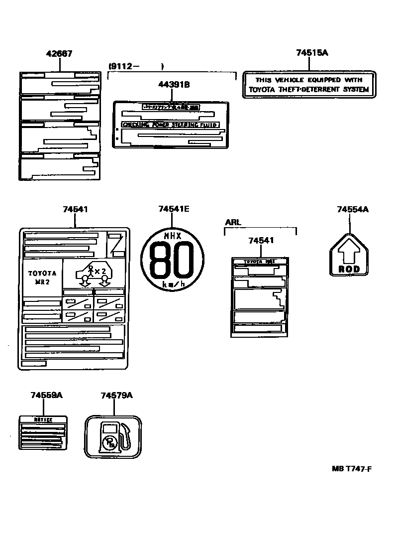 Parts diagram