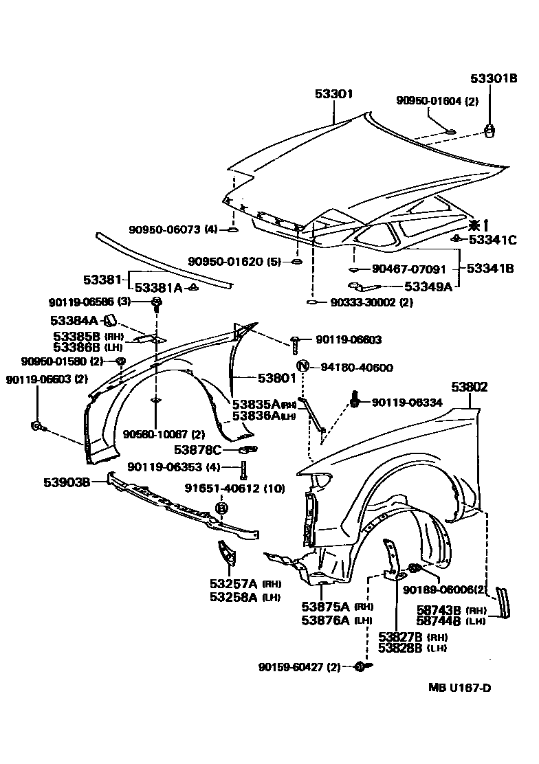 Parts diagram