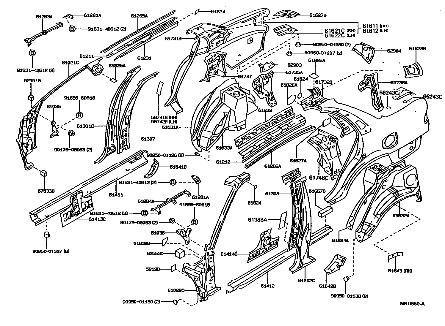 Parts diagram