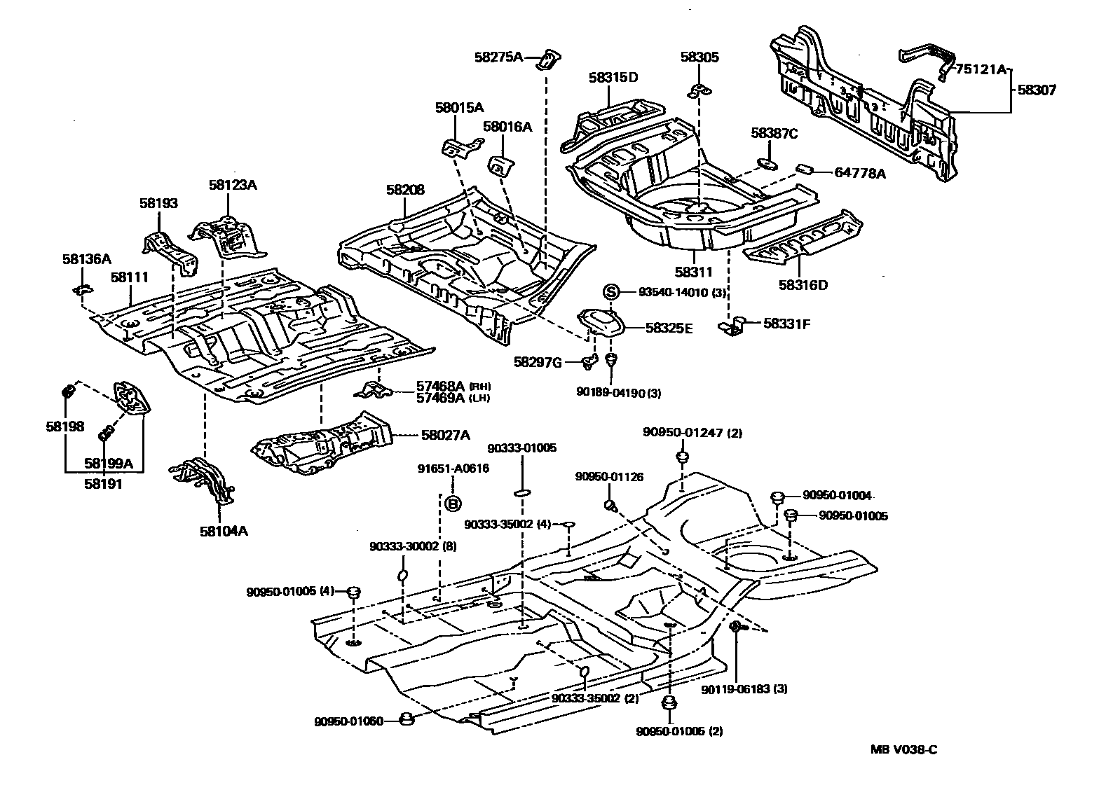 Parts diagram