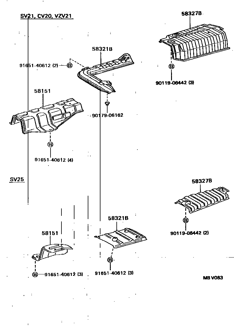 Parts diagram