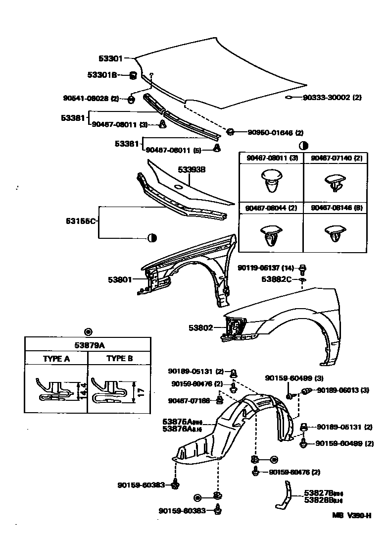 Parts diagram