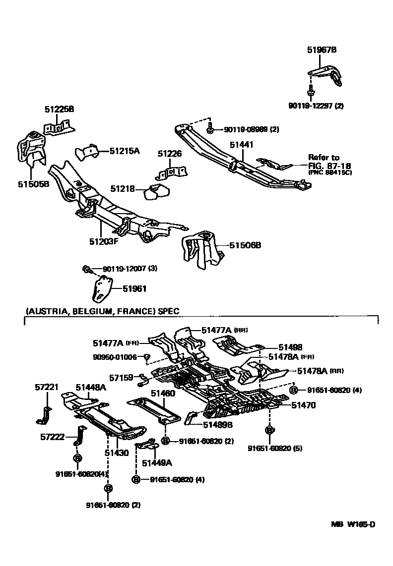 Parts diagram