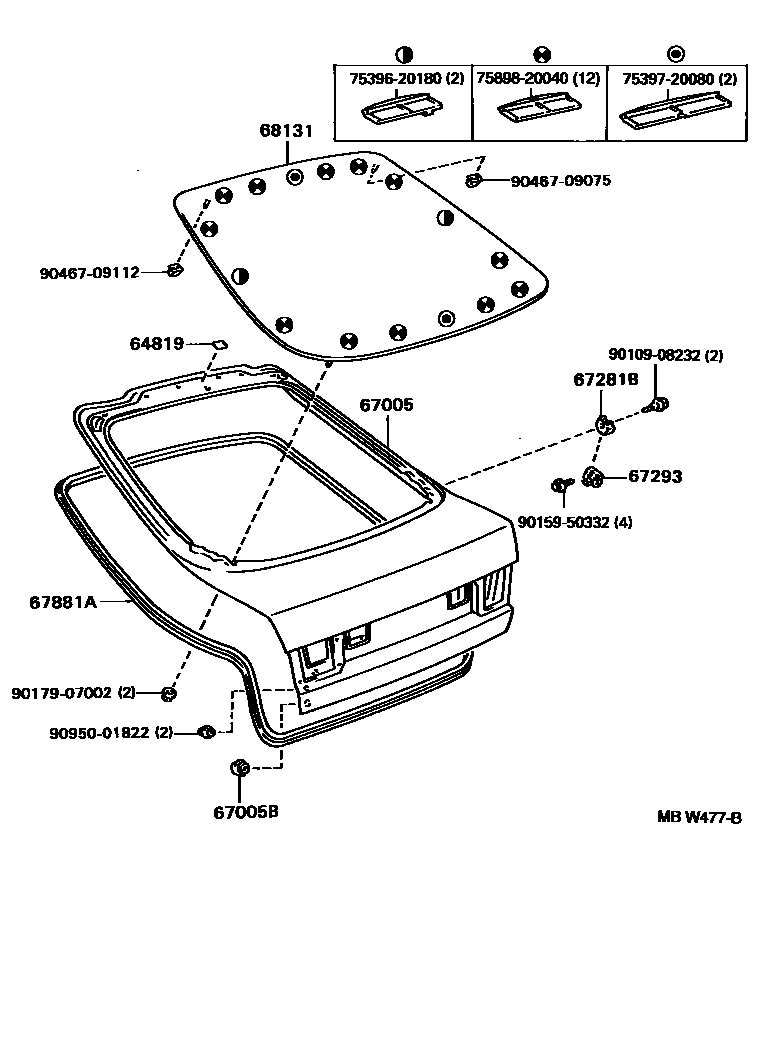 Parts diagram