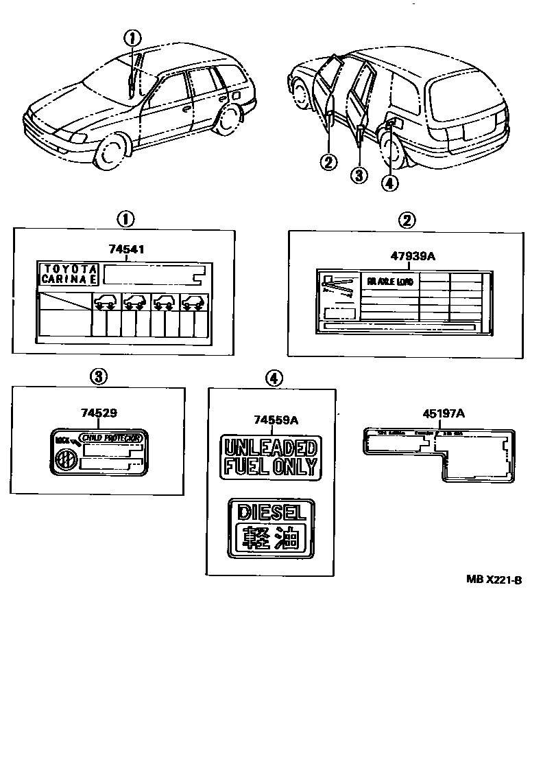 Parts diagram