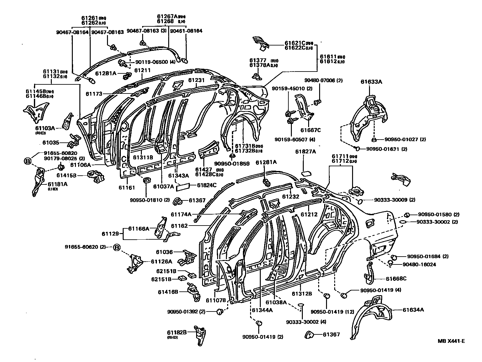 Parts diagram
