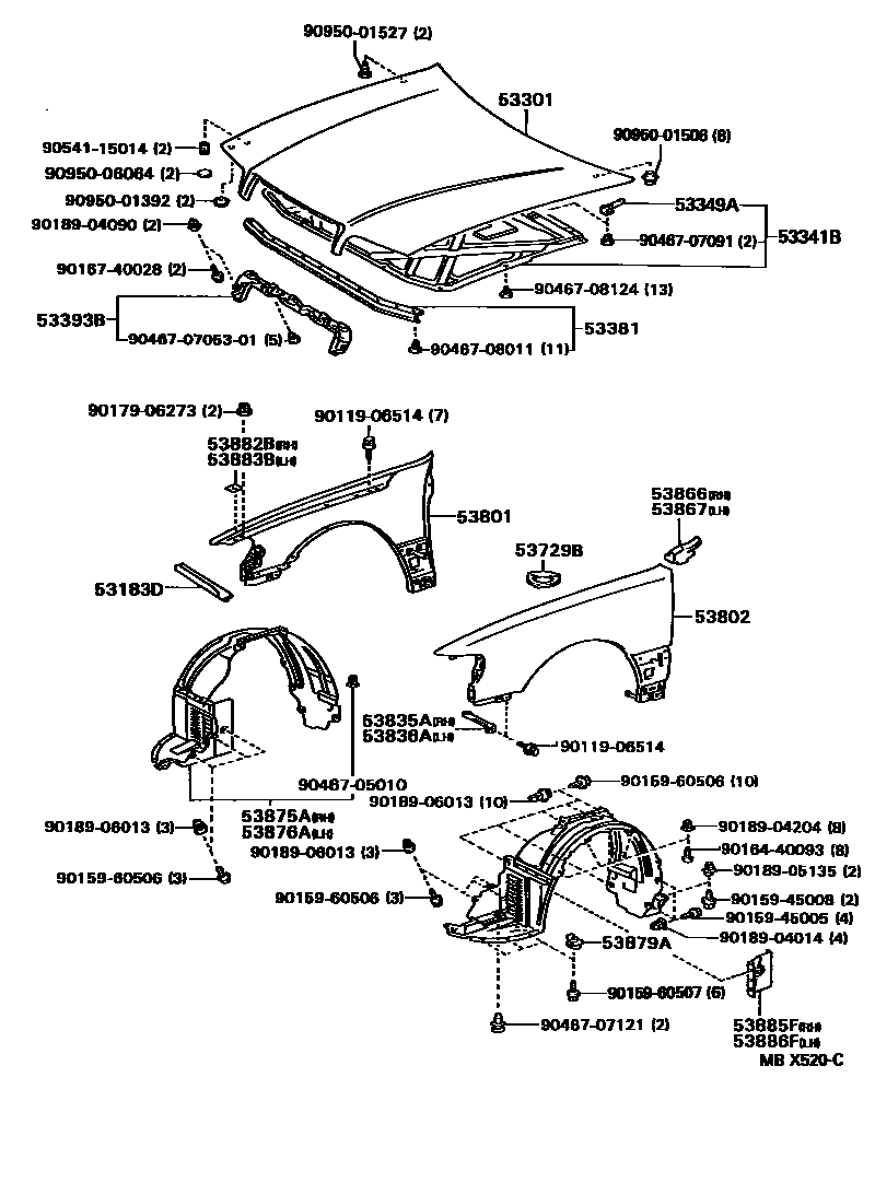 Parts diagram
