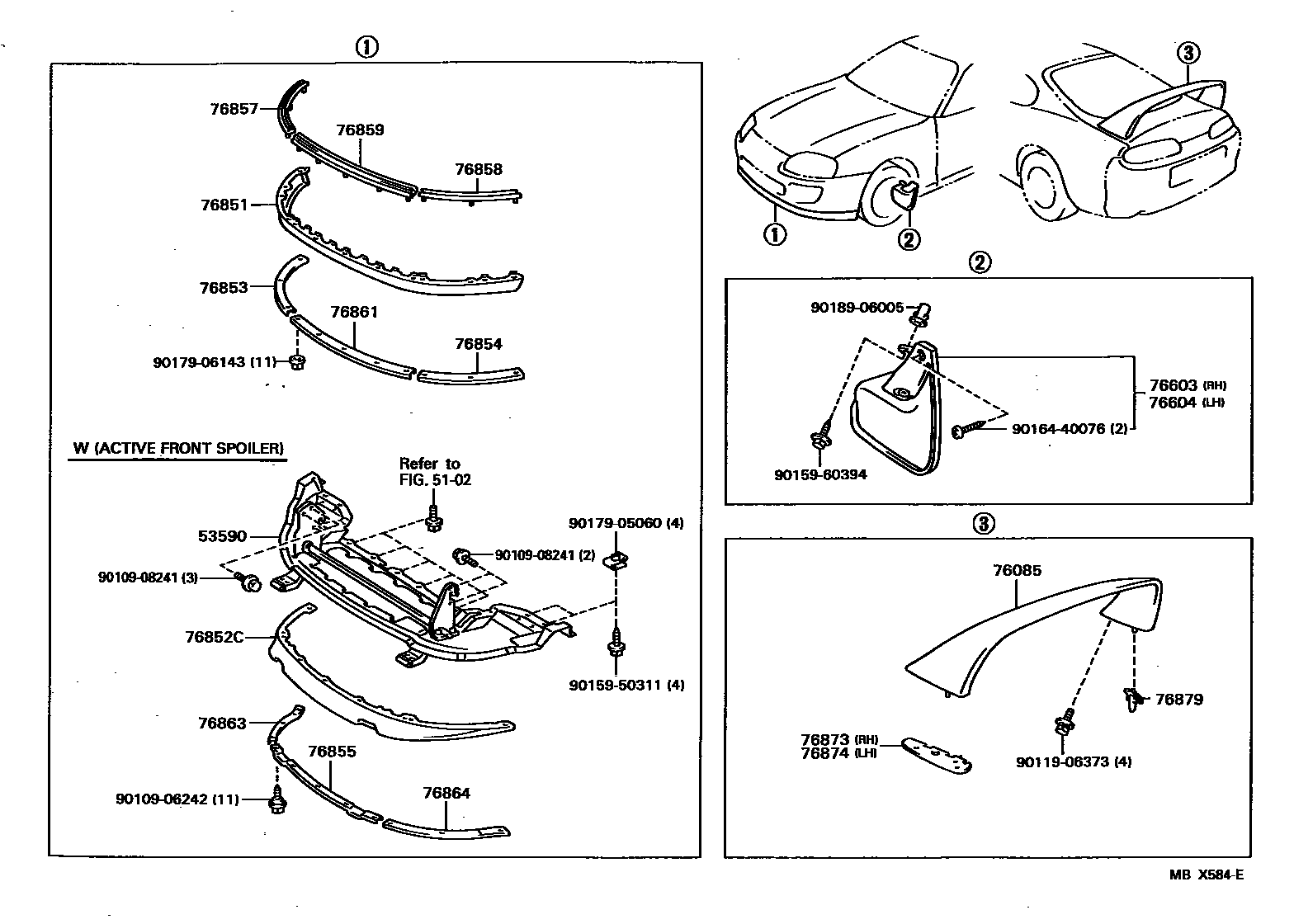 Parts diagram