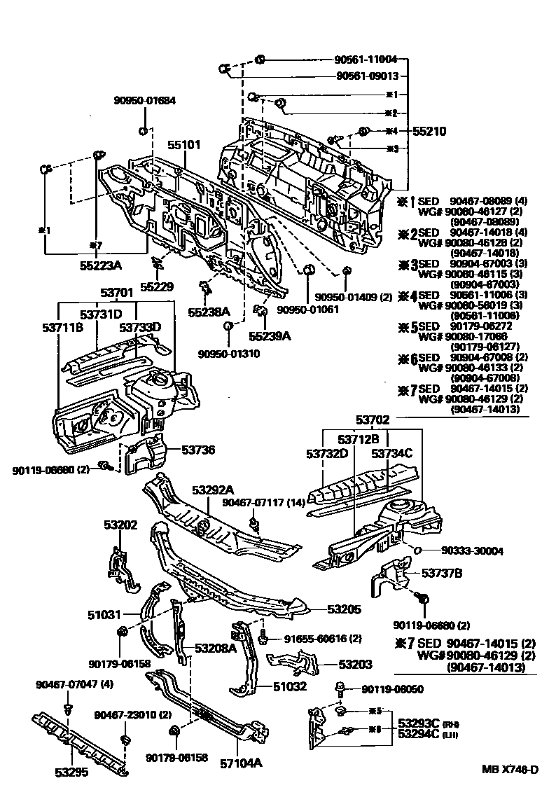 Parts diagram