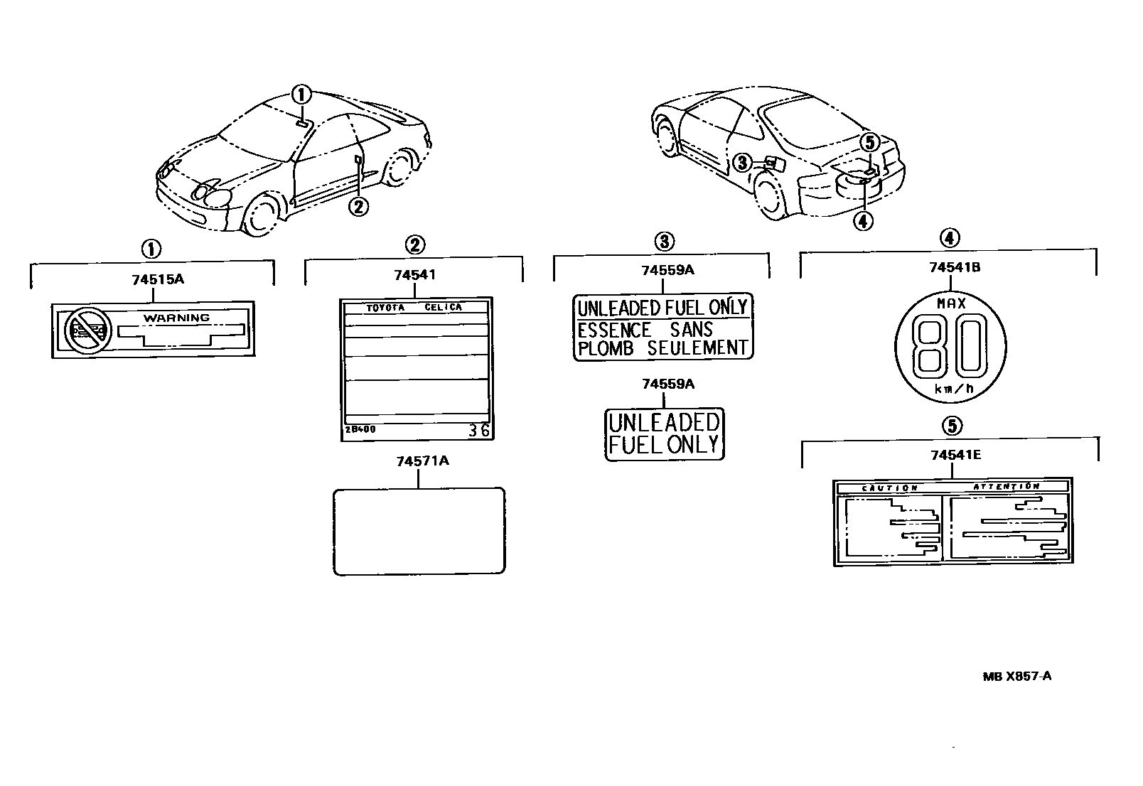 Parts diagram