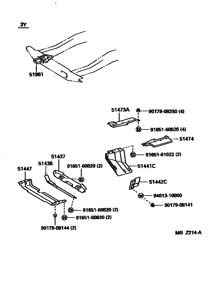 Parts diagram