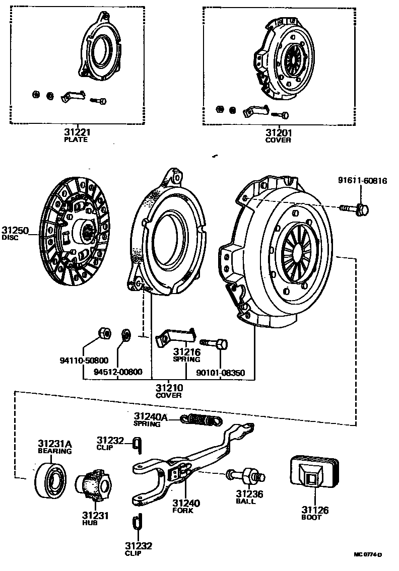 Parts diagram