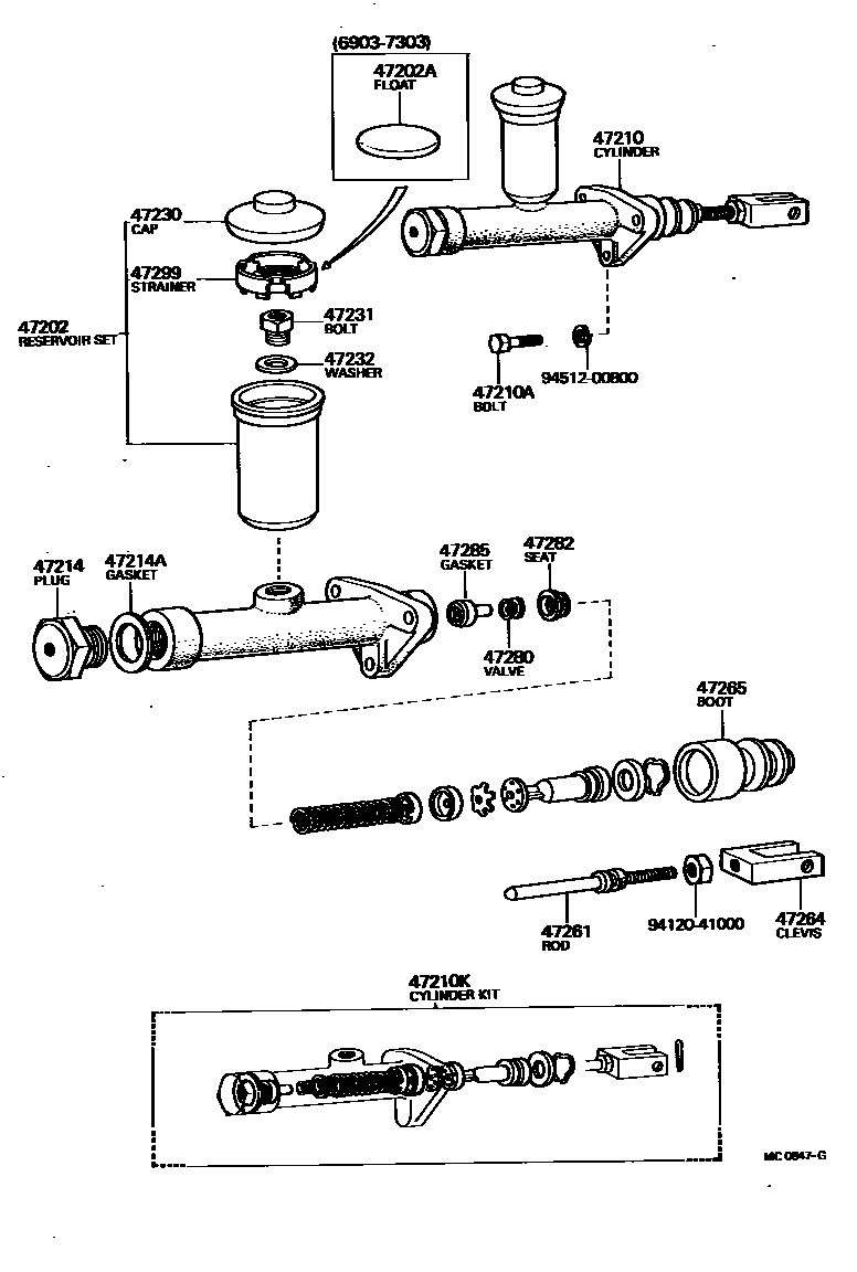 Parts diagram