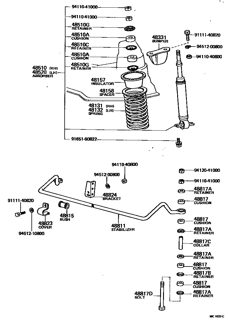 Parts diagram