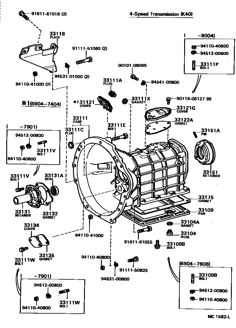 Parts diagram