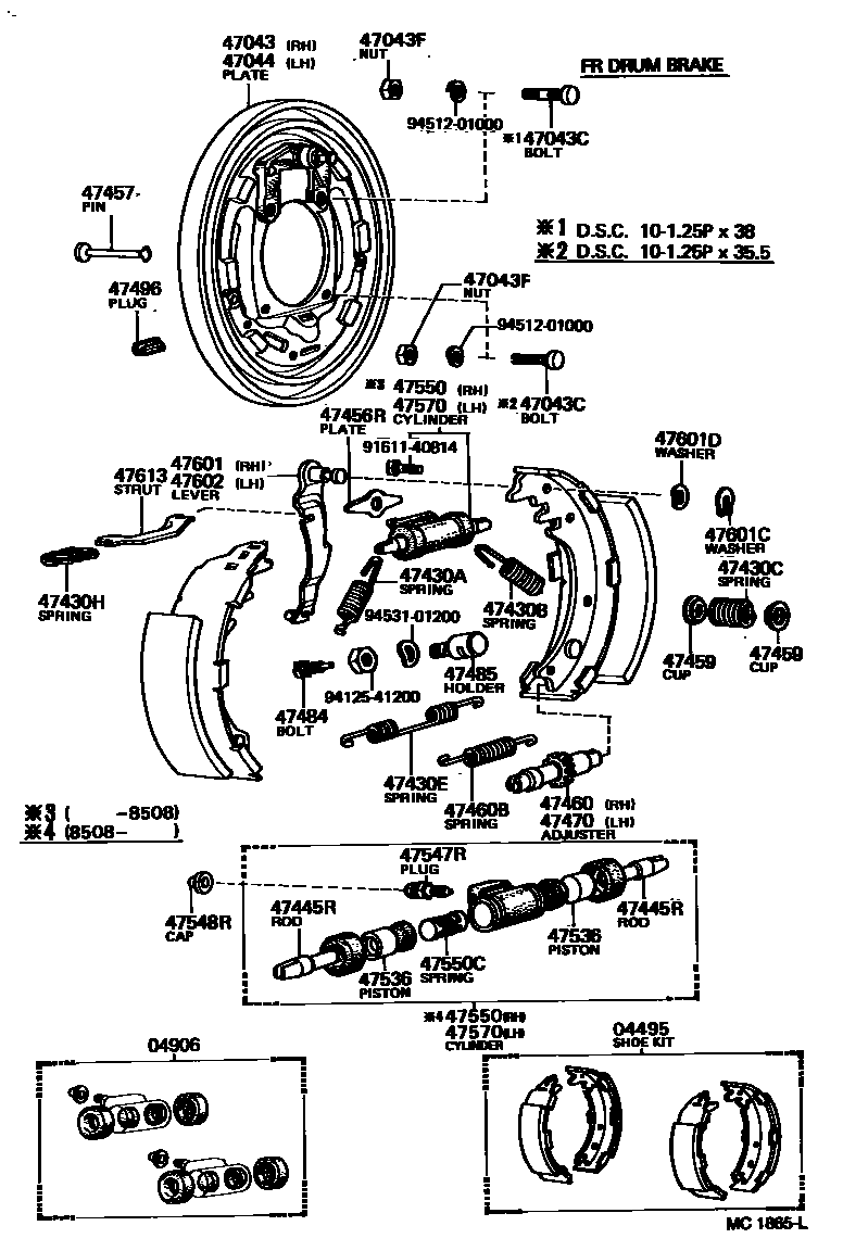 Parts diagram