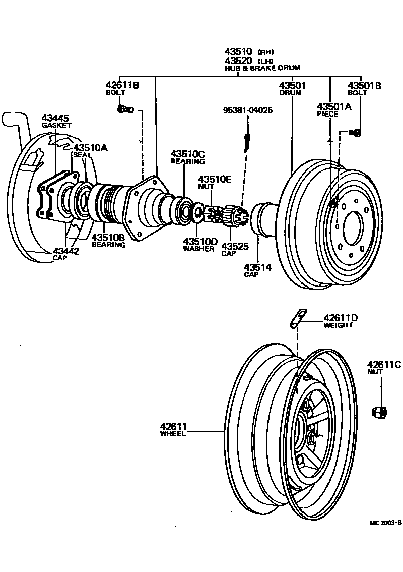 Parts diagram