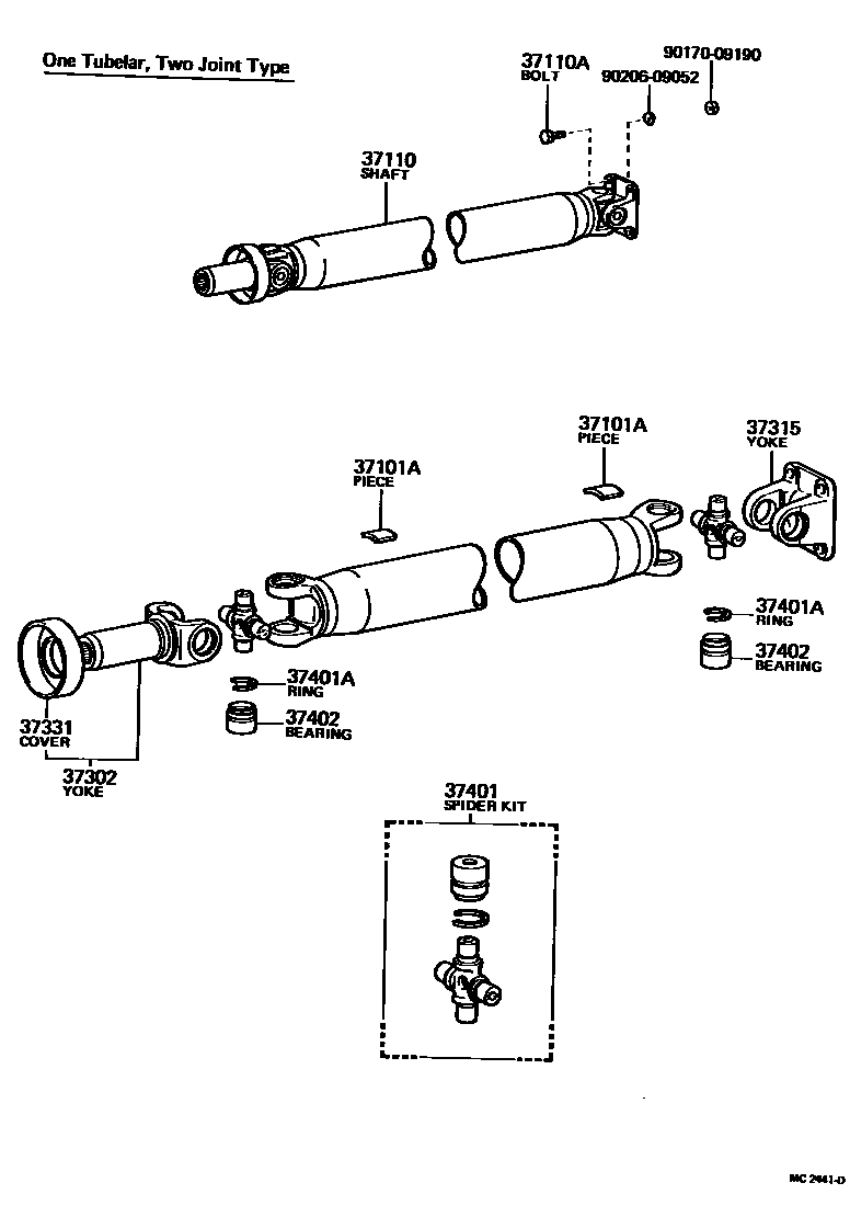 Parts diagram