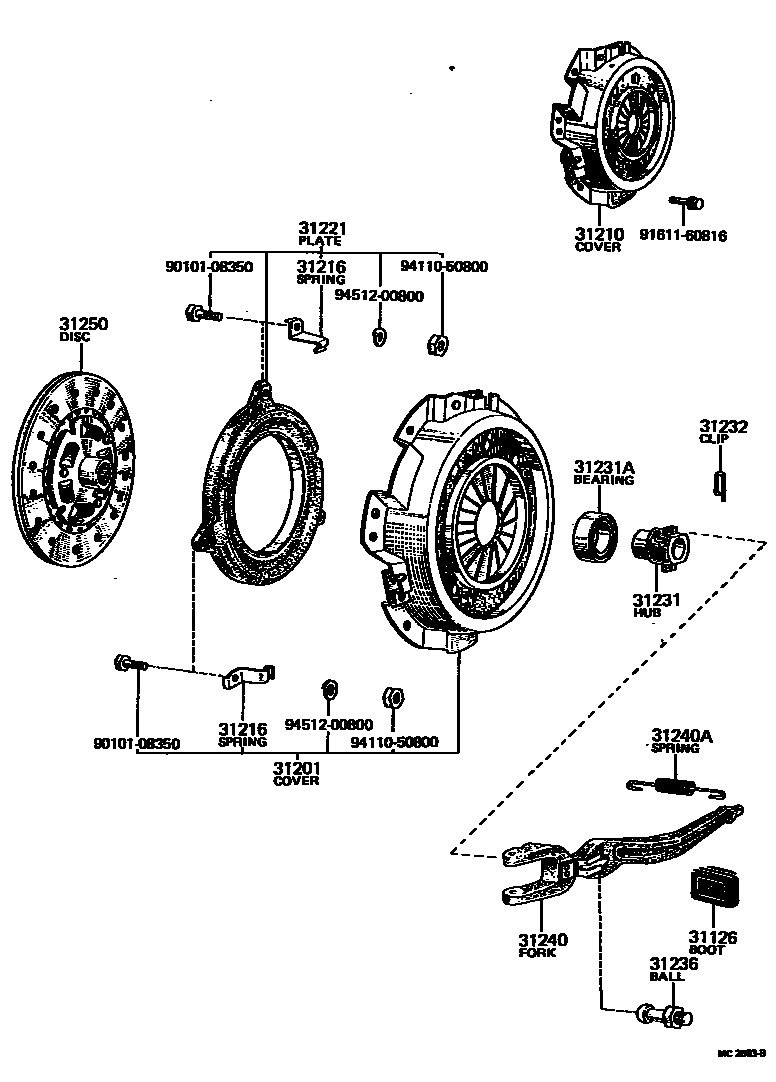 Parts diagram