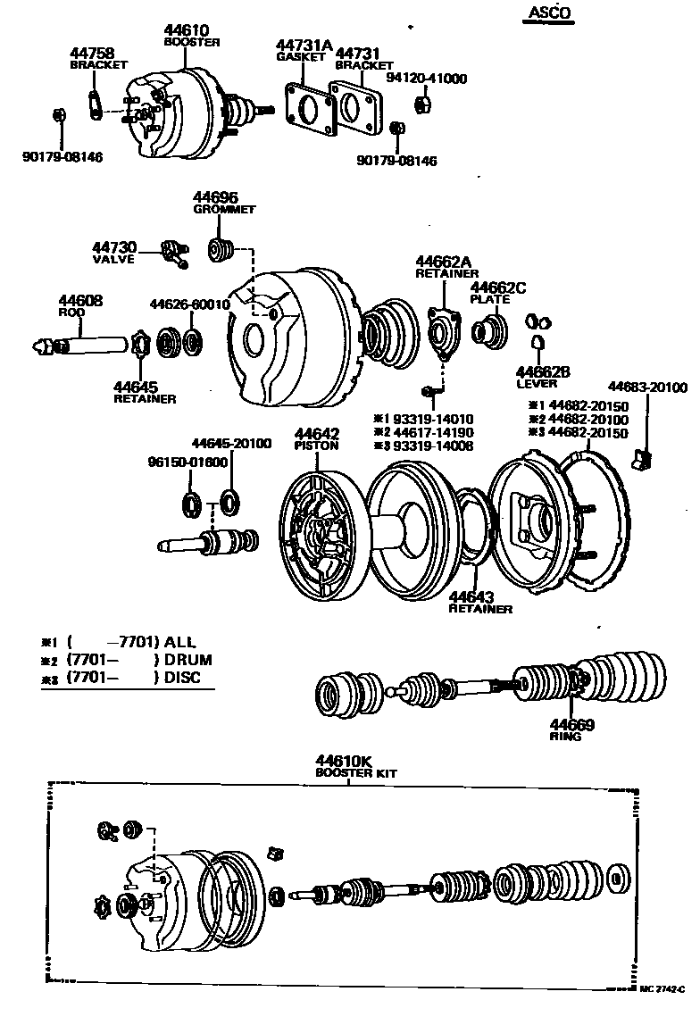 Parts diagram