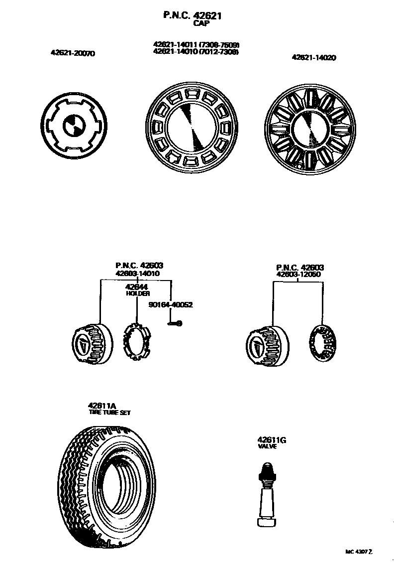 Parts diagram