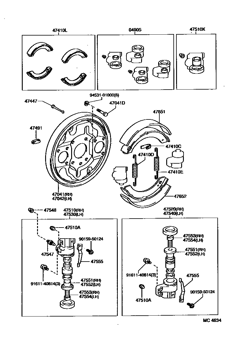 Parts diagram