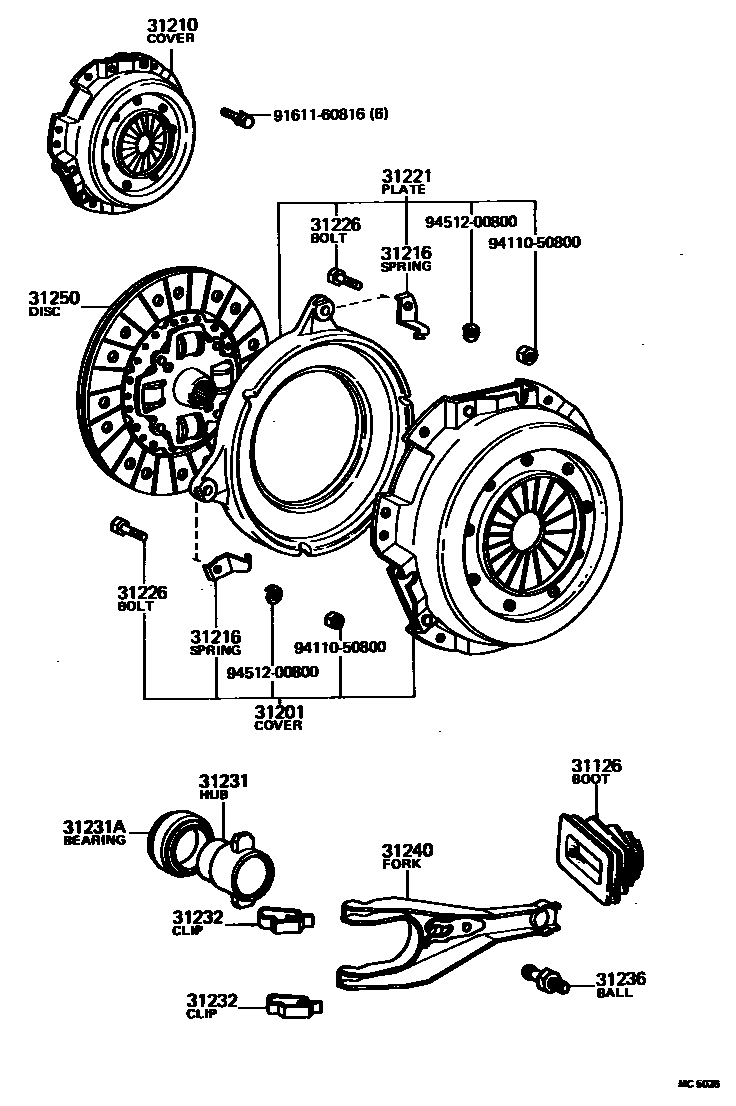 Parts diagram