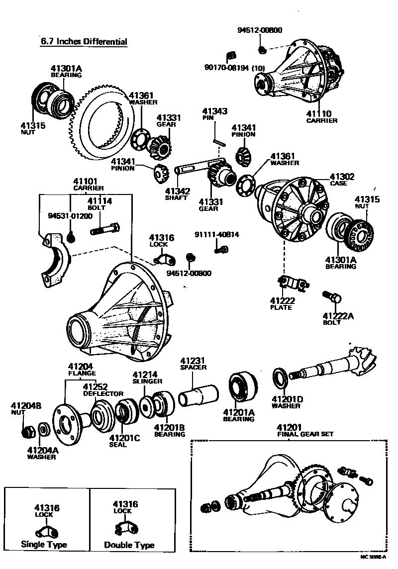 Parts diagram