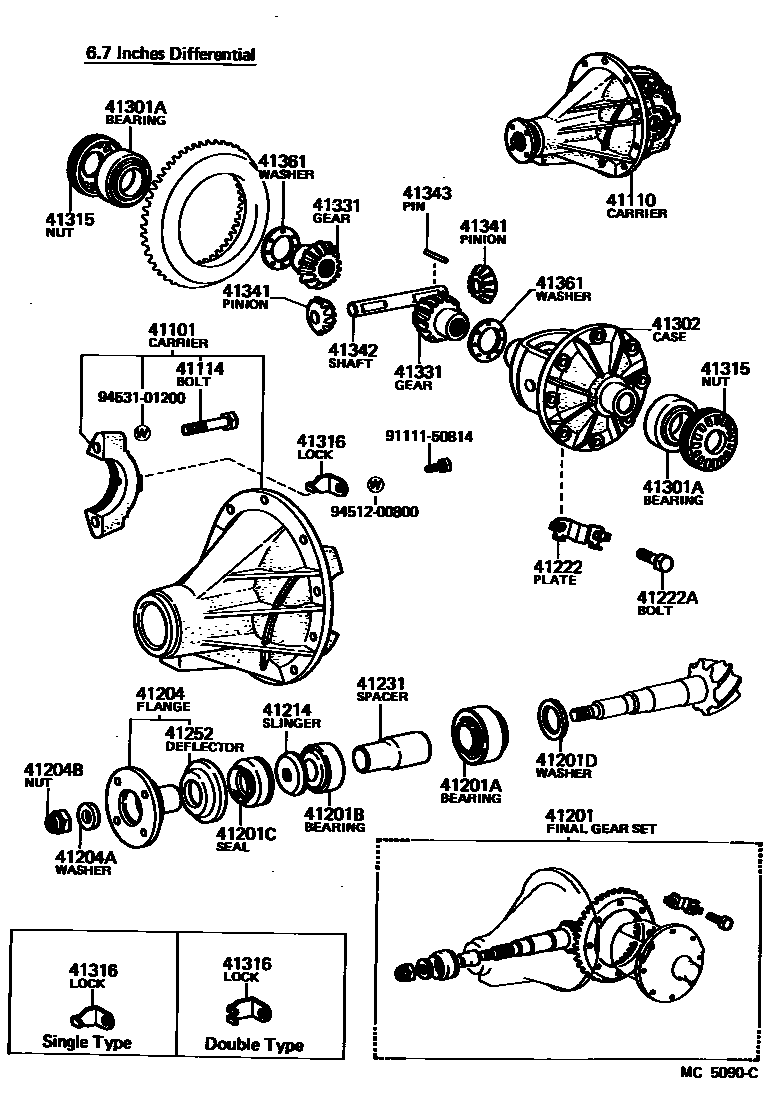 Parts diagram