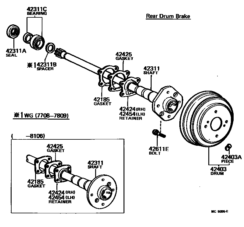 Parts diagram