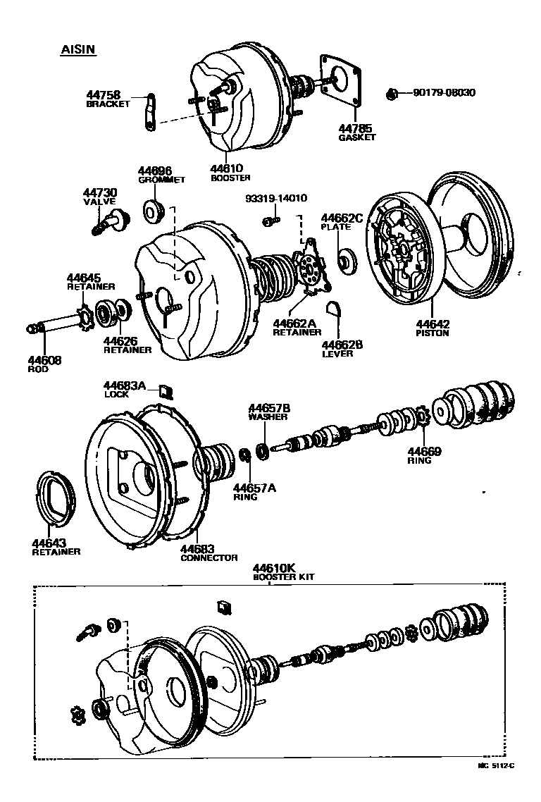 Parts diagram