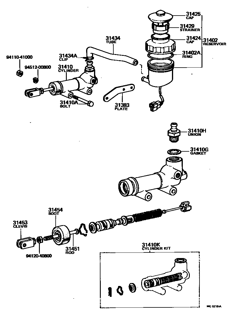 Parts diagram