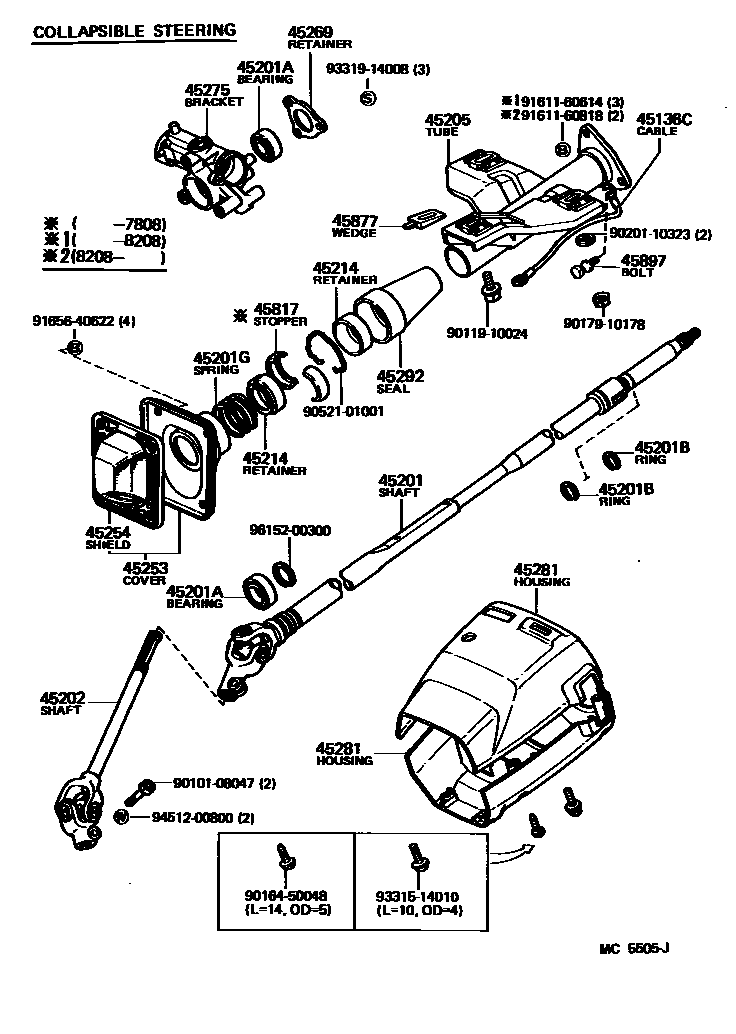 Parts diagram