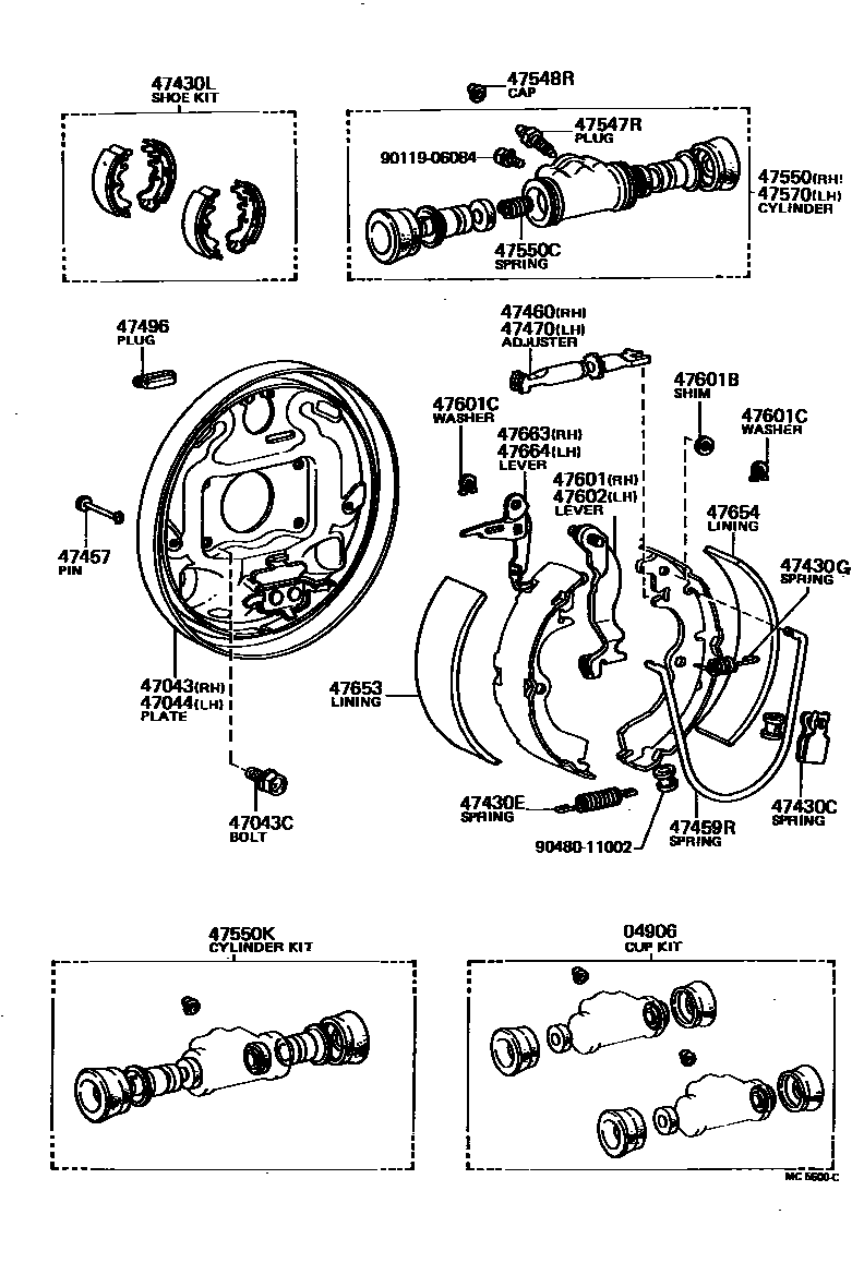 Parts diagram