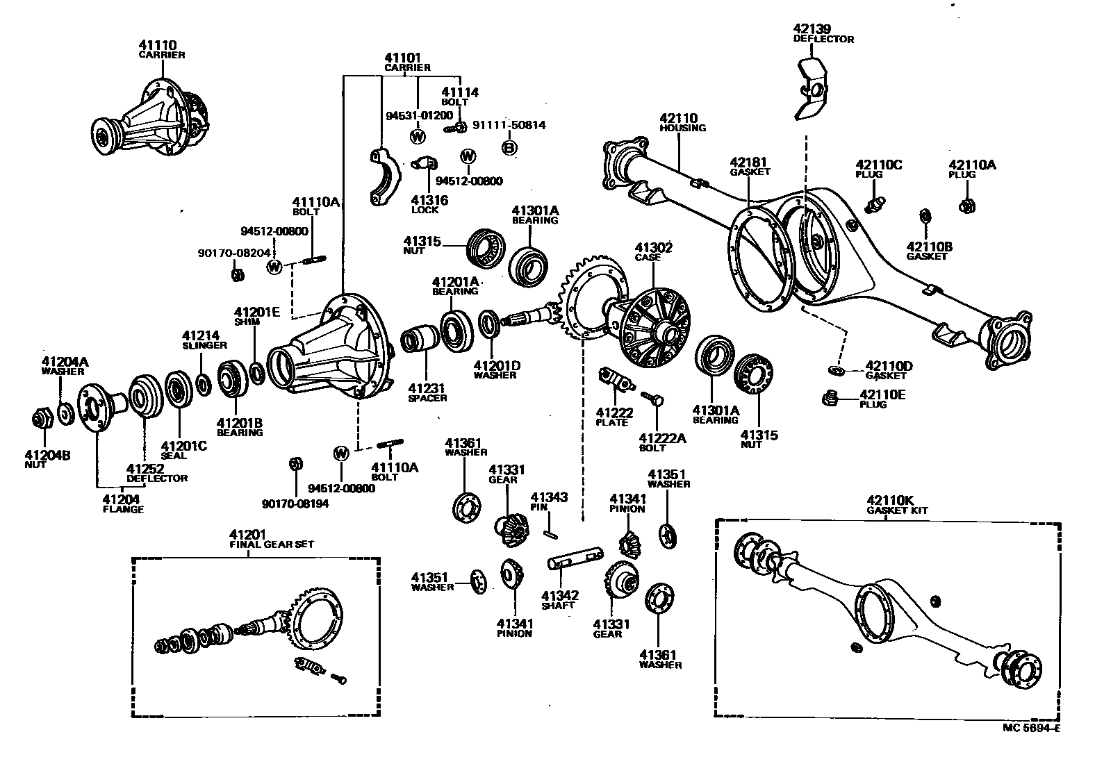 Parts diagram
