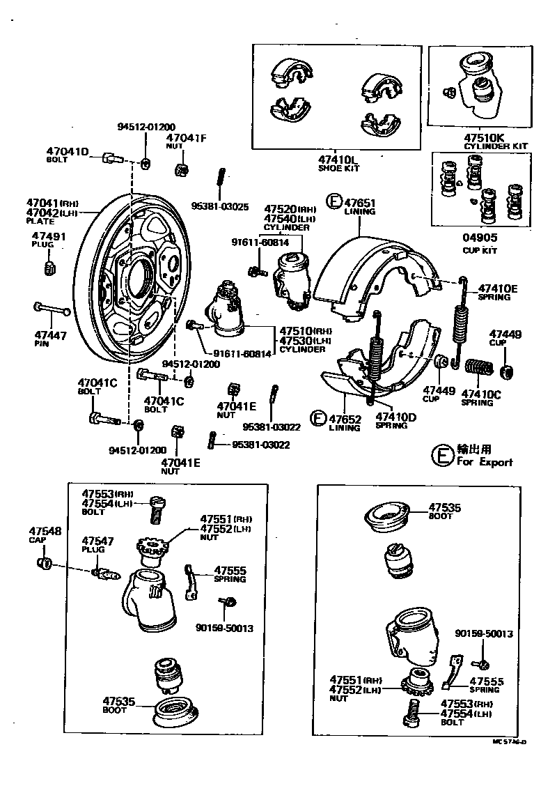 Parts diagram