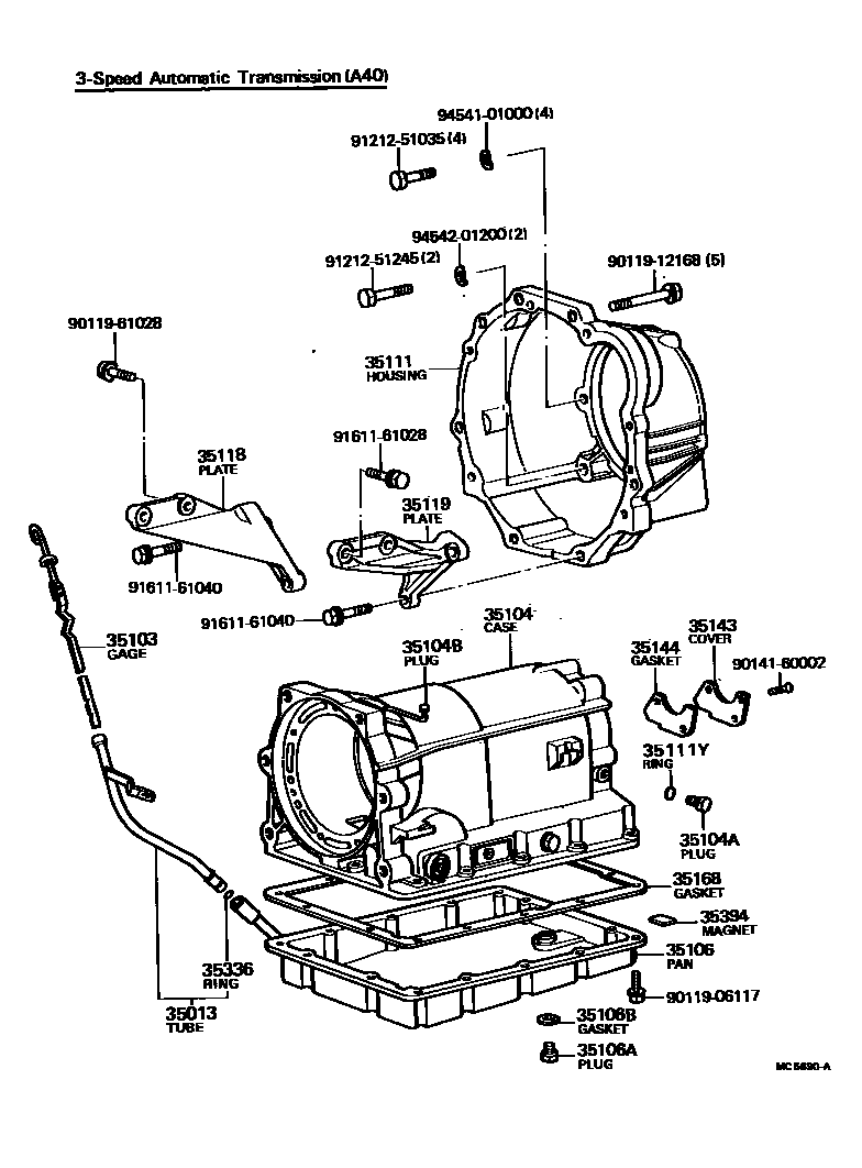 Parts diagram