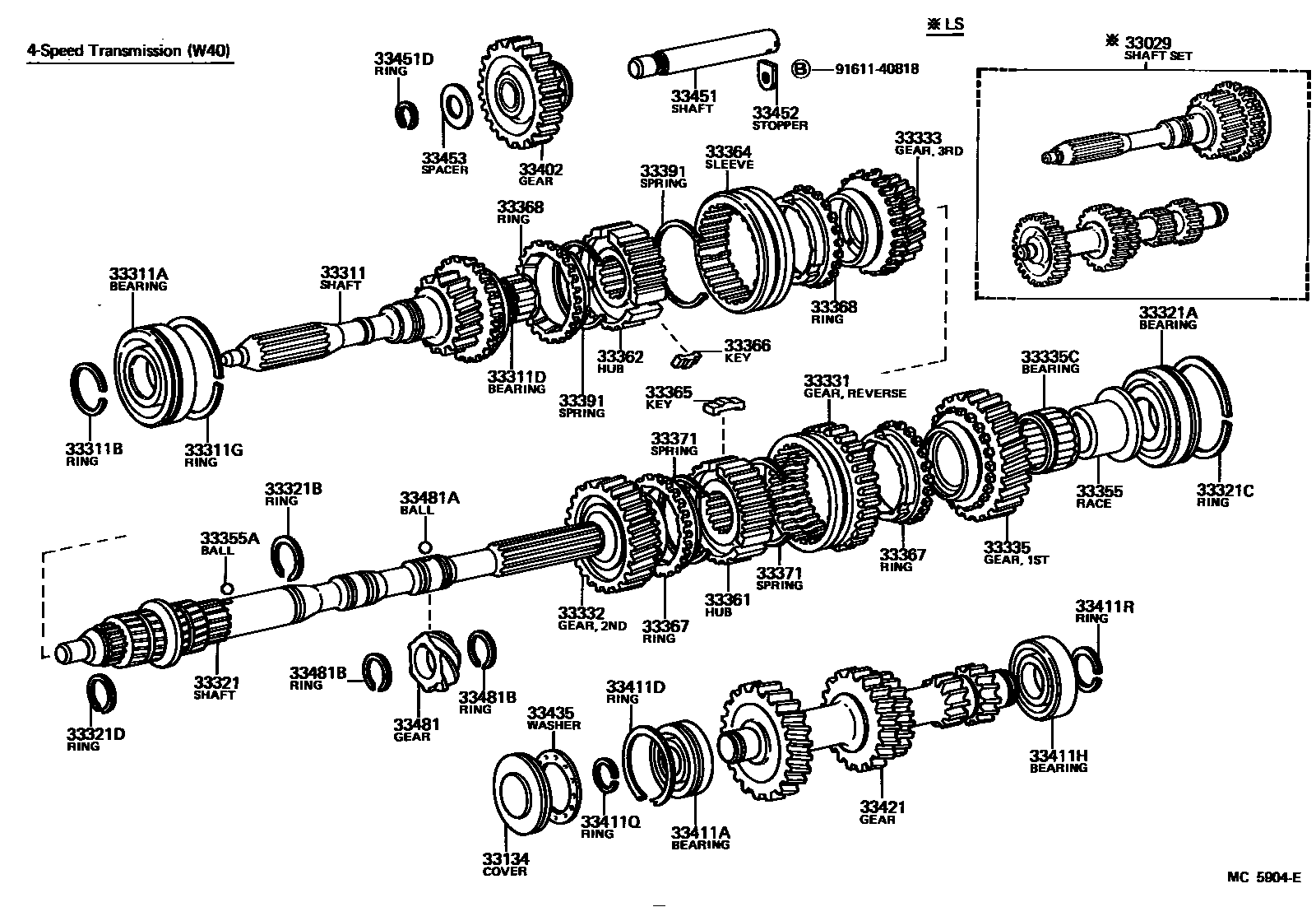 Parts diagram