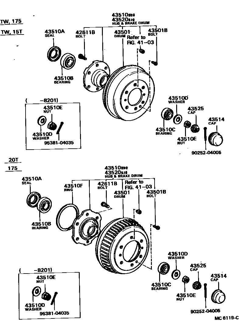 Parts diagram