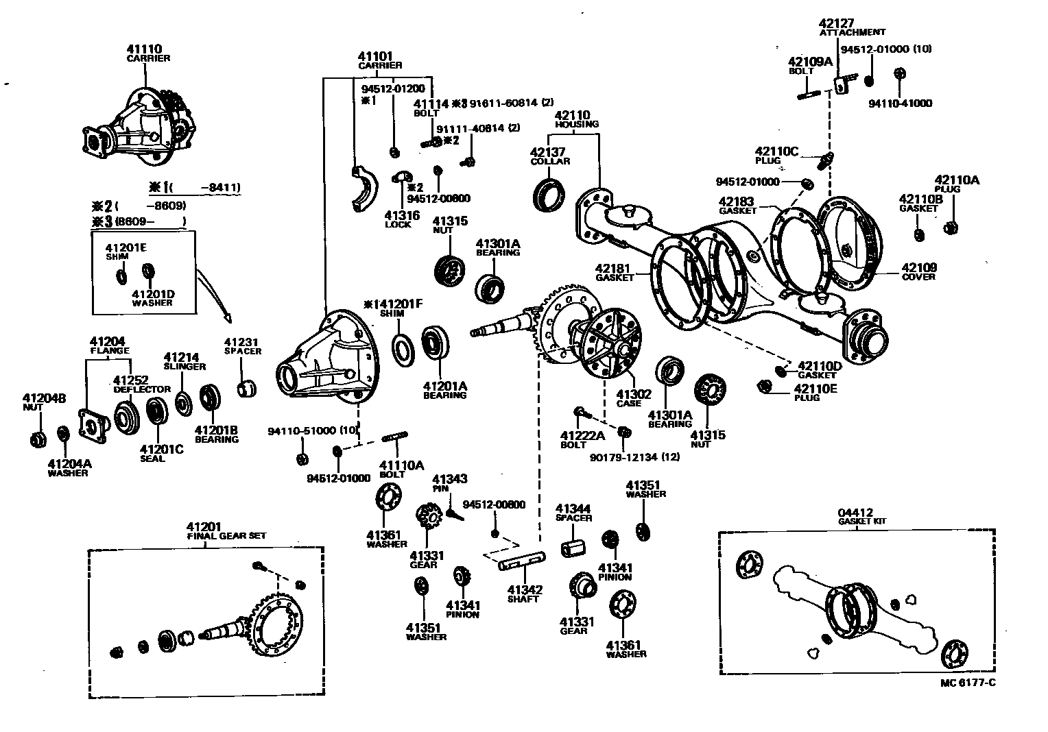 Parts diagram