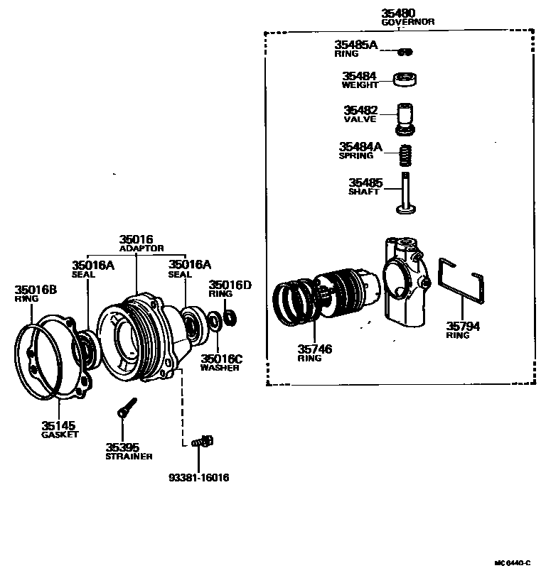 Parts diagram