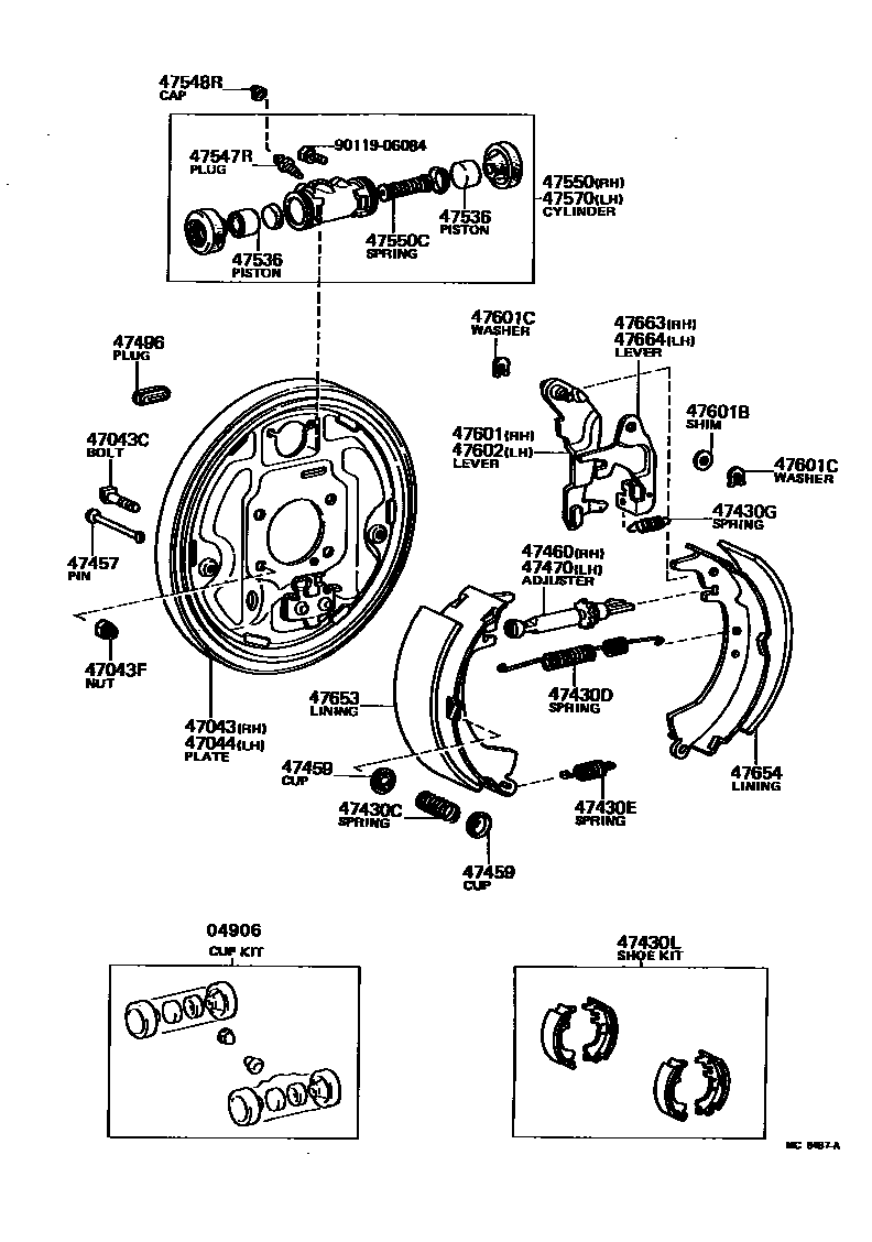 Parts diagram
