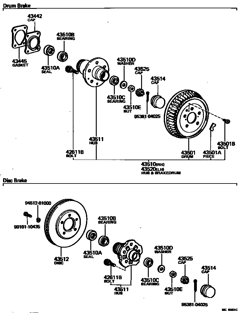 Parts diagram