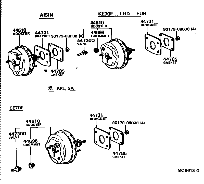 Parts diagram