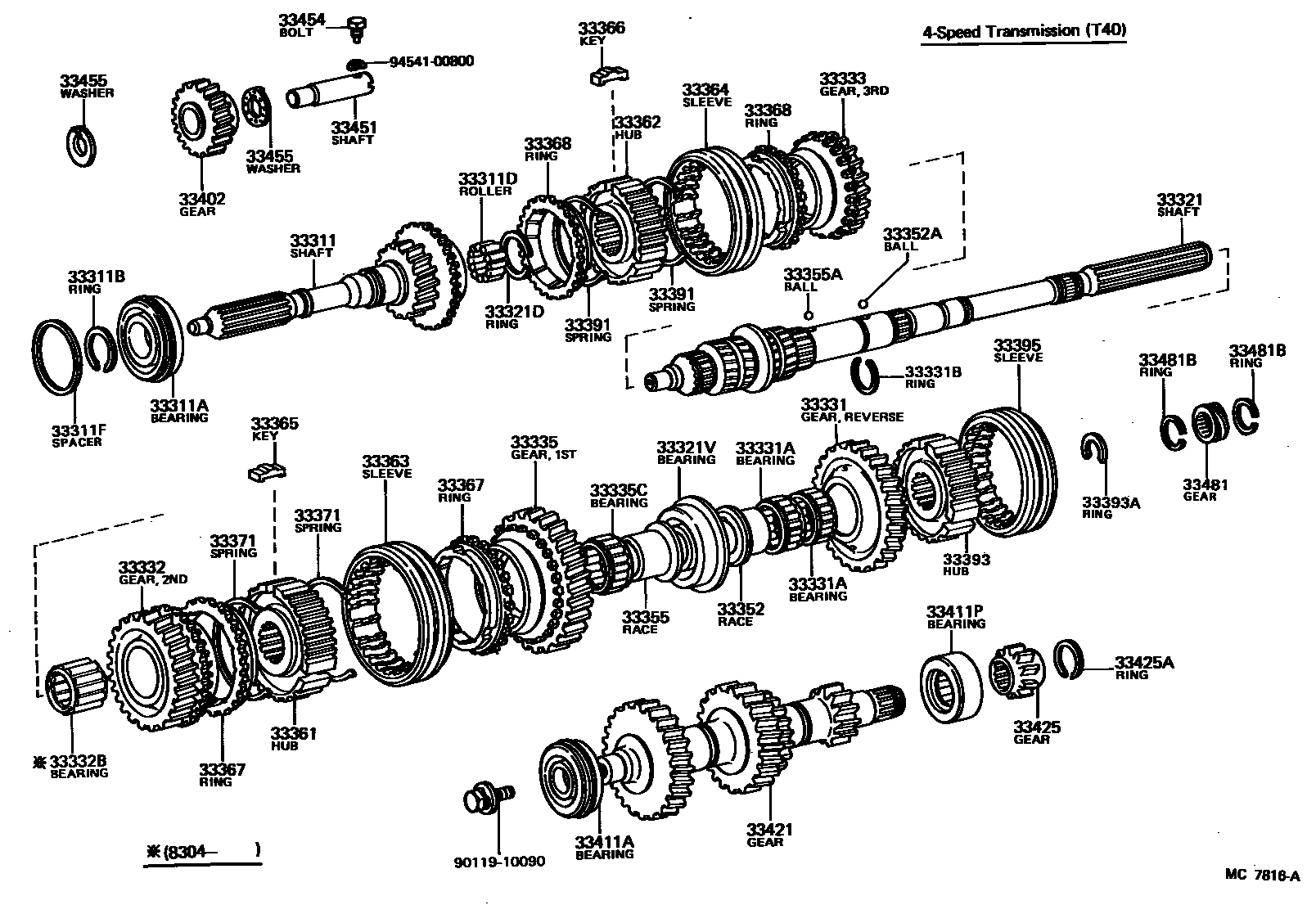 Parts diagram