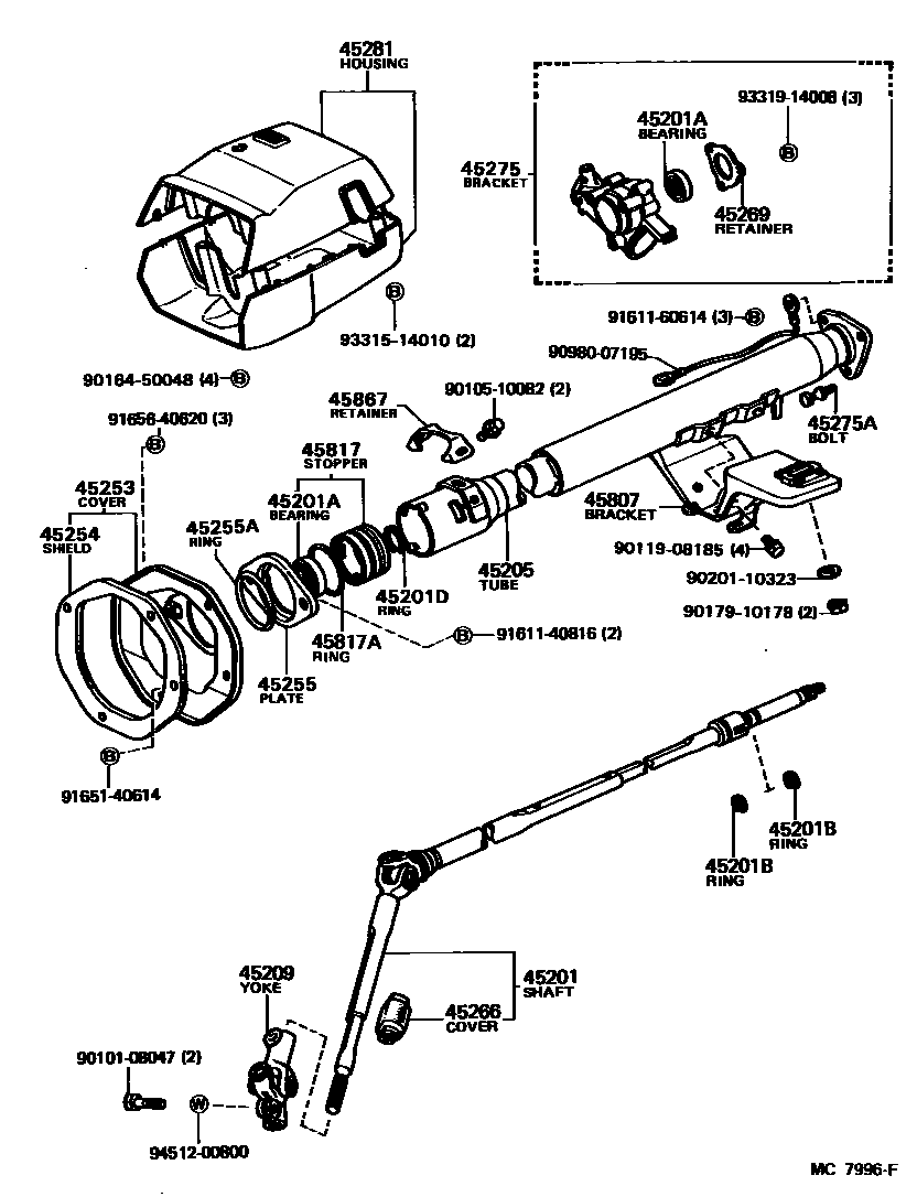 Parts diagram